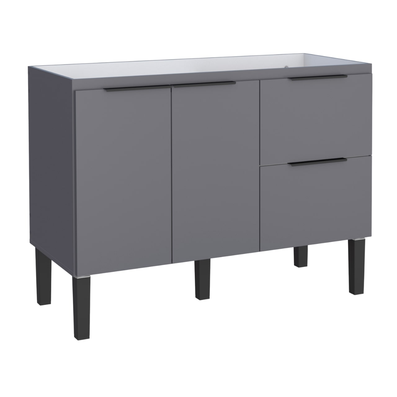 COZIMAX - GABINETE CISNE 1,20MT CINZA